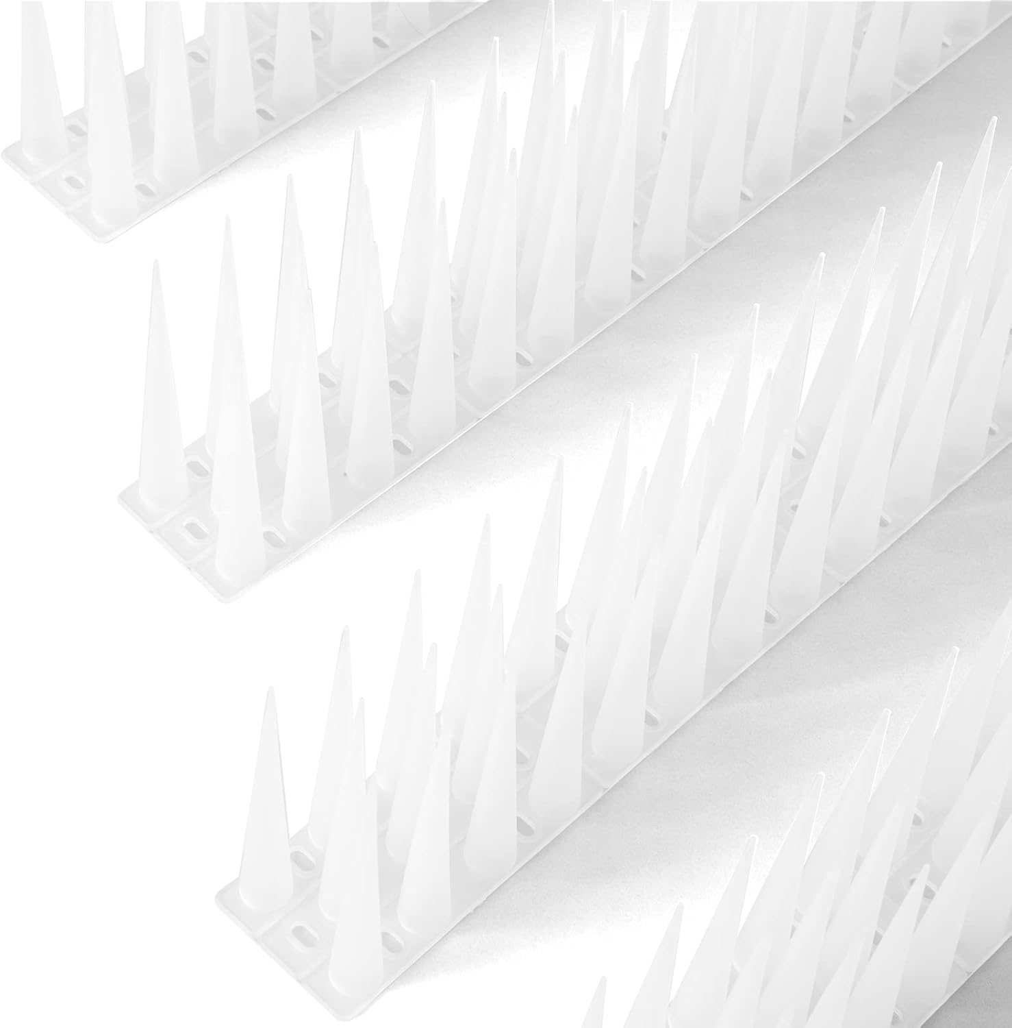 OFFO Bird Spikes for Outdoor Use to Keep Birds Away Effectively