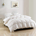 DWR Luxury Twin Size Down Feather Fibers Comforter - All-Season