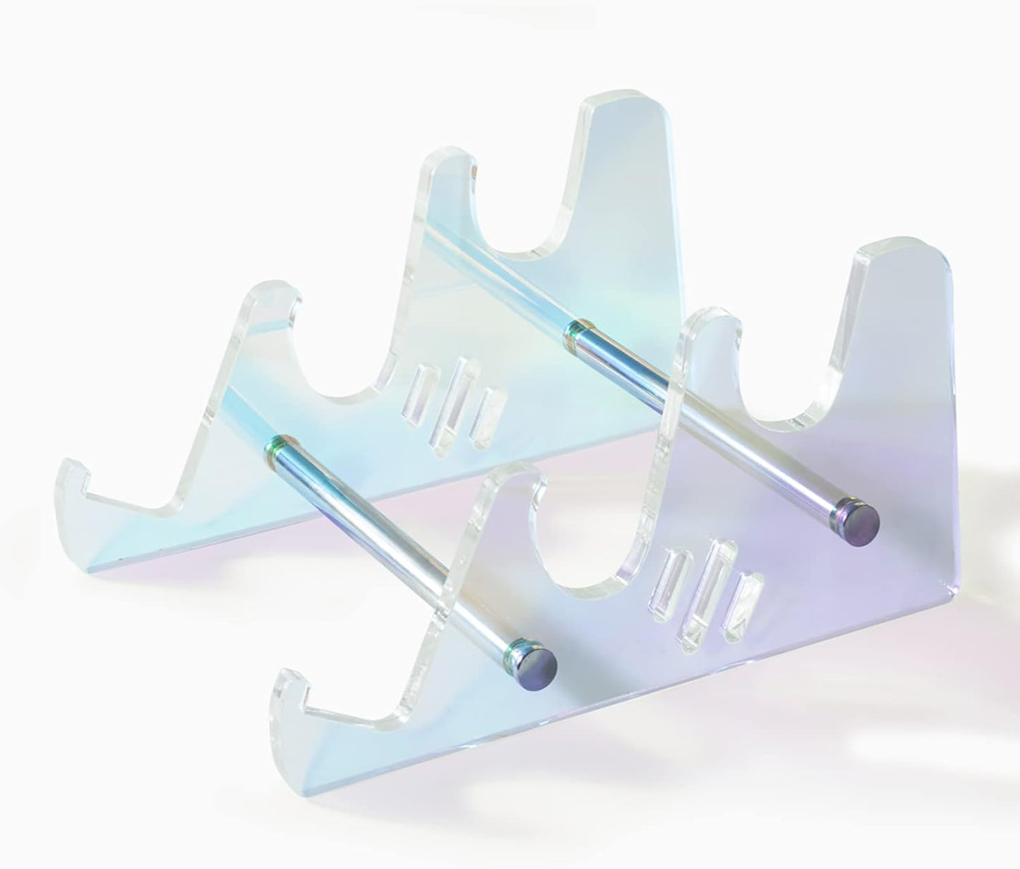 Colorful Acrylic Keyboard Stand - Organize in Style!