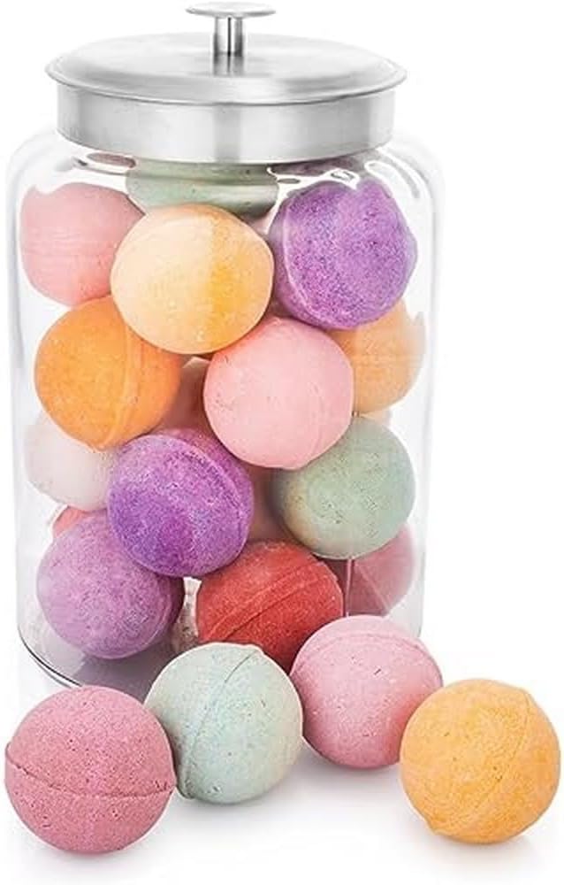 2.5 Gallon Montana Glass Jar with Airtight Lid for Storage