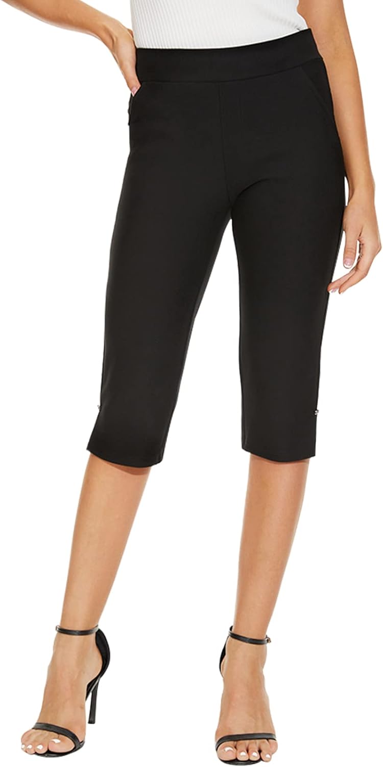 Ginasy Capri Pants for Women - Casual Summer Dressy Leggings