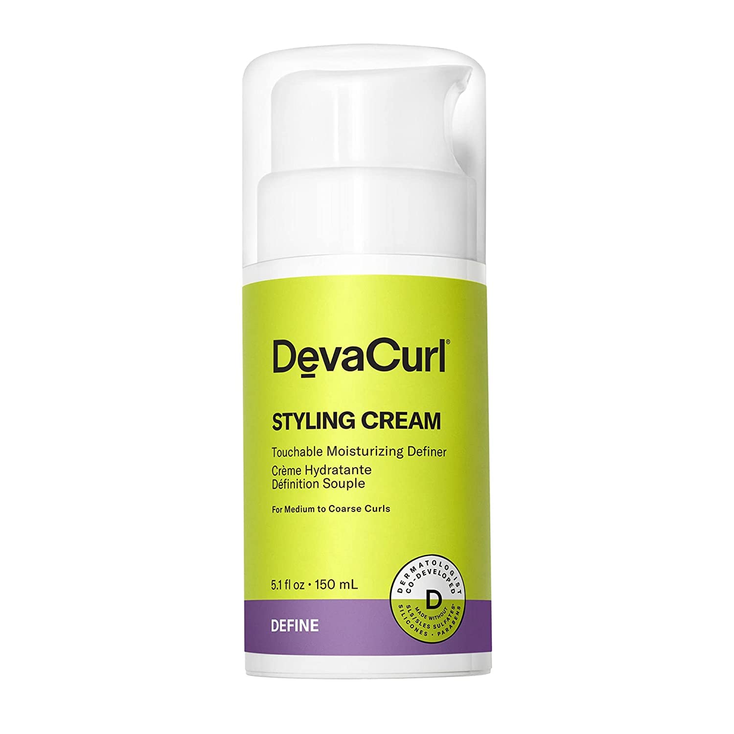 DevaCurl Styling Cream Rich Moisturizing Definer for Curls