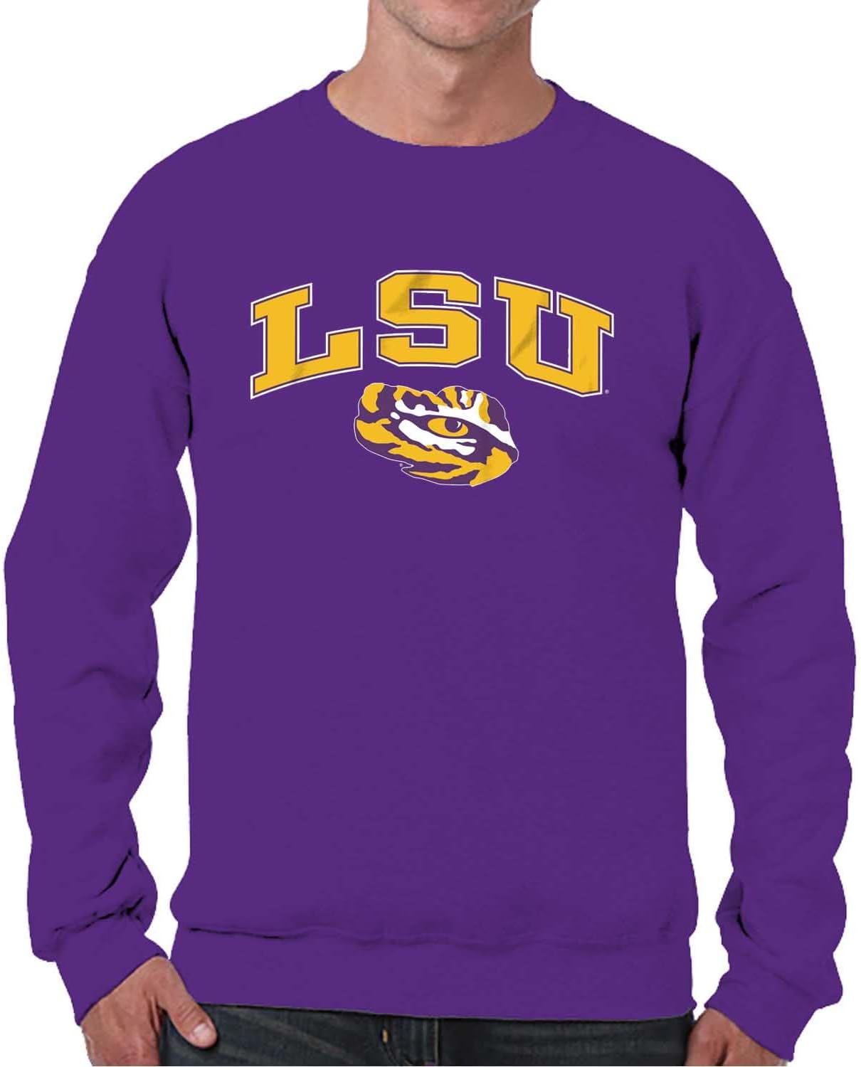 LSU Tigers Gameday Crewneck Sweatshirt for Ultimate Fans