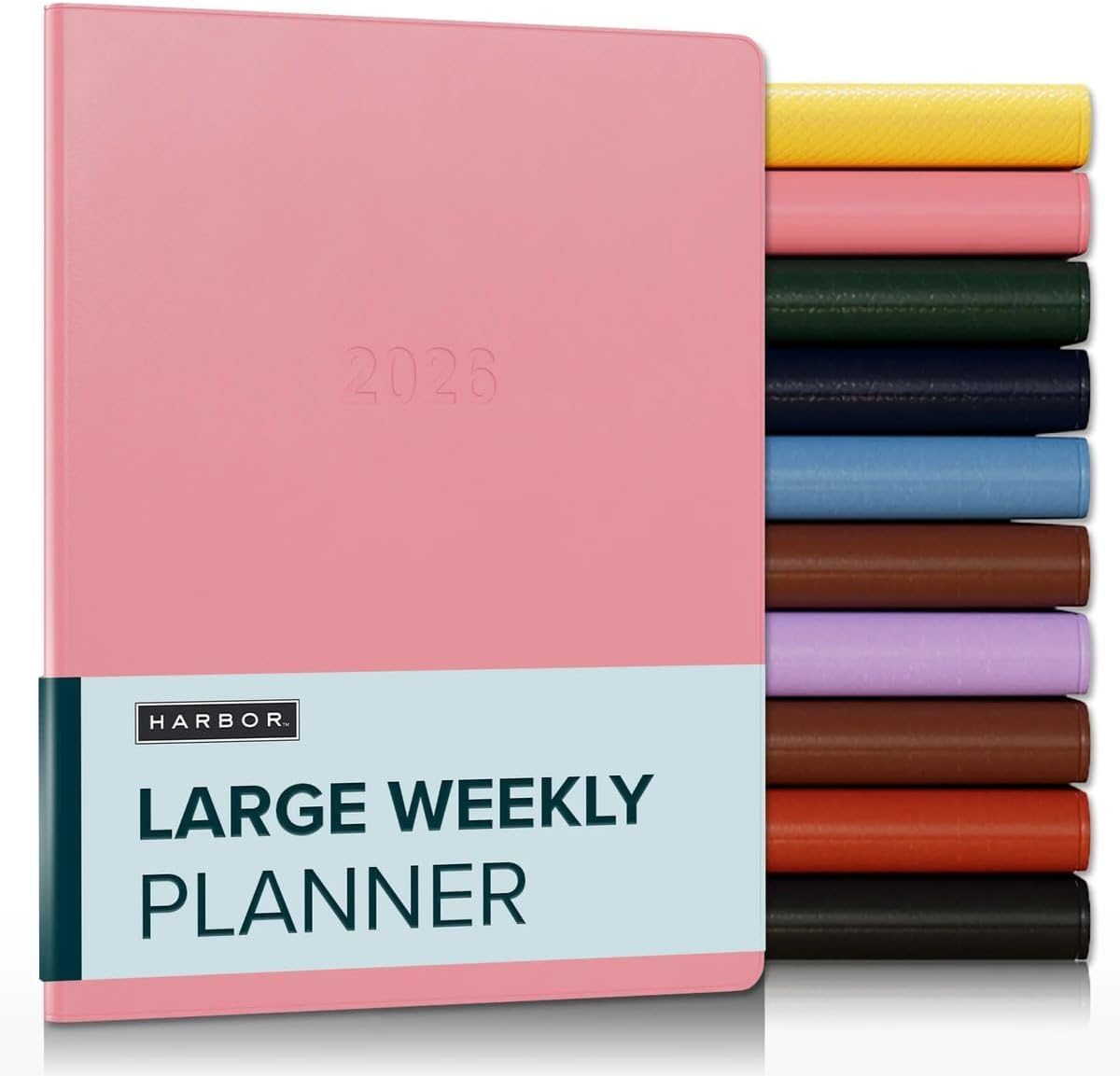 Harbor Large Weekly Monthly Planner 2025-2026 for Organizing