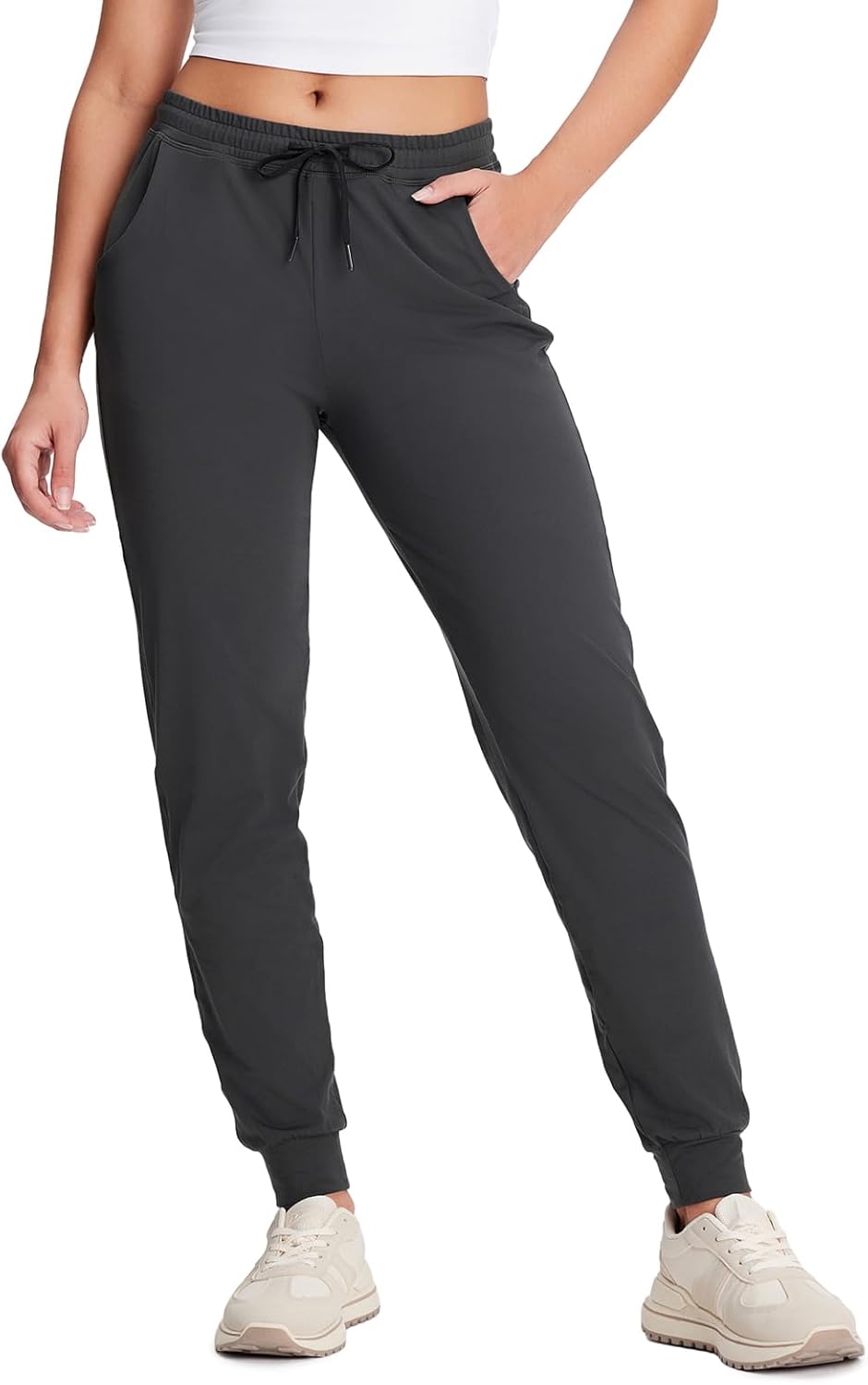 Yogipace Lightweight Anti-Shrink Active Joggers for Women