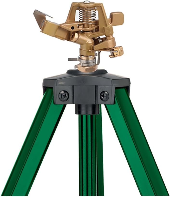 Orbit 56667Z Tripod Lawn Zinc Impact Sprinkler for Efficient Watering