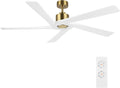 54 in DC Ceiling Fan without Lights - Quiet 6-Speed Comfort