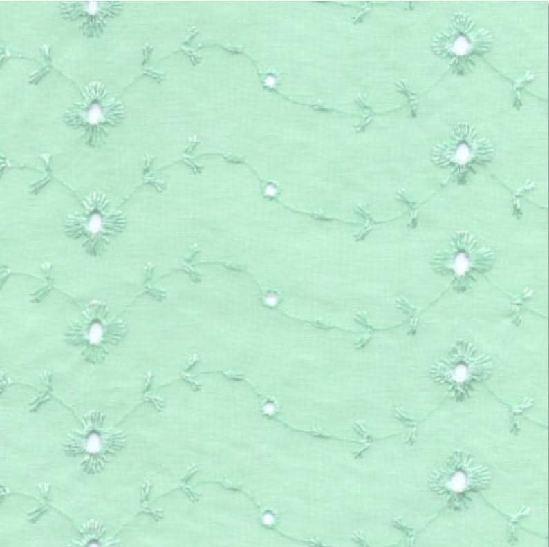 Sedona Designz 60 Wide Poly Cotton Embroidered Eyelet Fabric