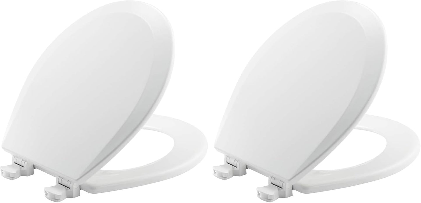 BEMIS 500EC 390 Toilet Seat with Easy Clean & Change Hinges