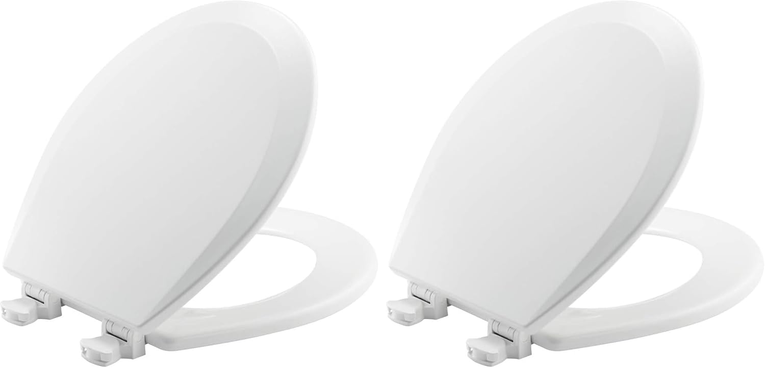BEMIS 500EC 390 Toilet Seat with Easy Clean & Change Hinges