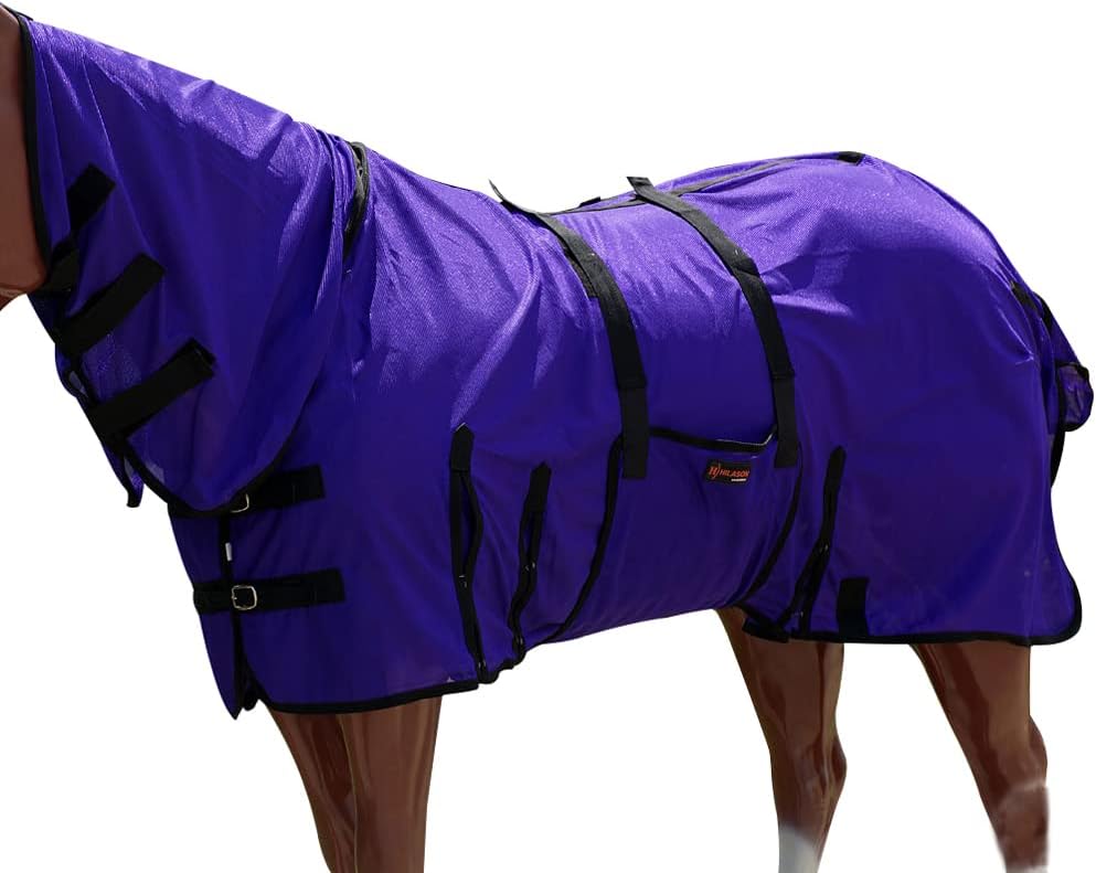 HILASON Horse Fly Sheet for Ultimate UV Protection and Comfort