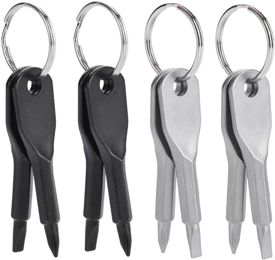 Bestgle Portable Keychain Screwdriver Set