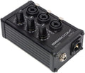 Sescom SES-3MIX 3-Input Passive XLR Mixer - Simple Stage & Studio Tool