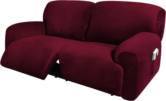 ULTICOR Extra Wide Reclining 2 Seater Sofa Cover for Comfort