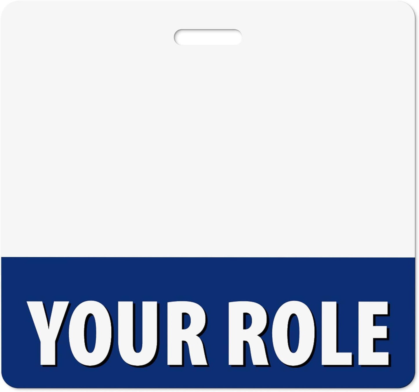 Custom Badge Buddies Horizontal ID Backer Cards for Professionals
