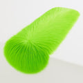 FabricLA Lime Green Faux Fur Table Runner - Fluffy 14 x 84 in