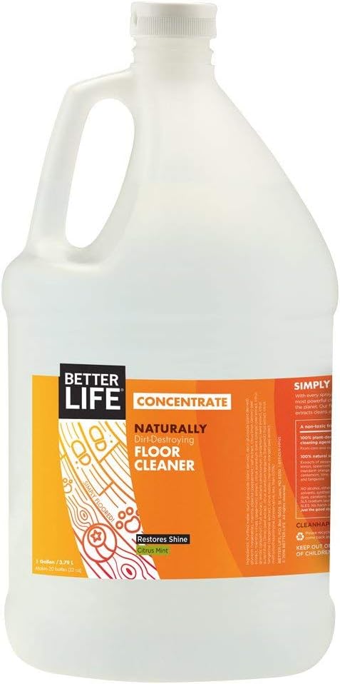 Better Life Floor Cleaner Concentrate for All Sealed Floors