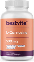 L-Carnosine 500mg Capsules - Pure Anti-Aging Support