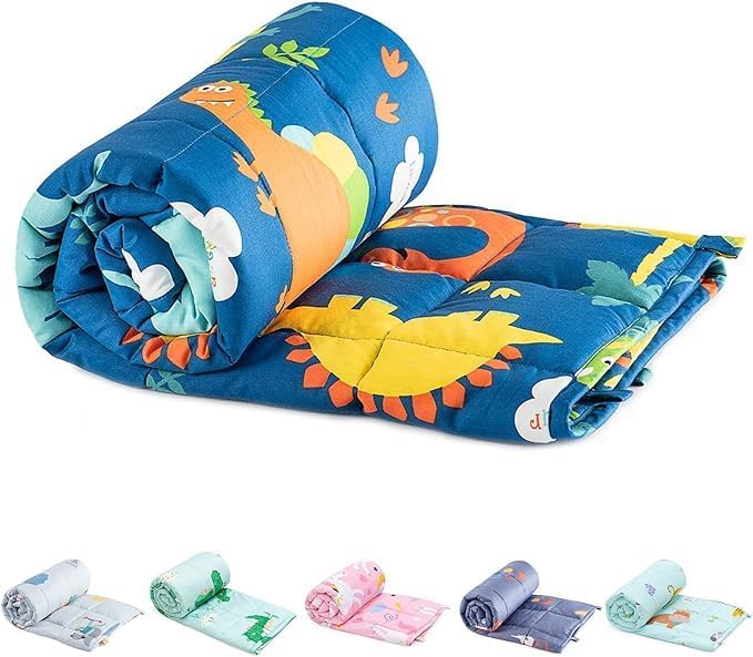 Sivio Weighted Blanket for Kids - Soft Cotton 7 lbs 41 x 60 in