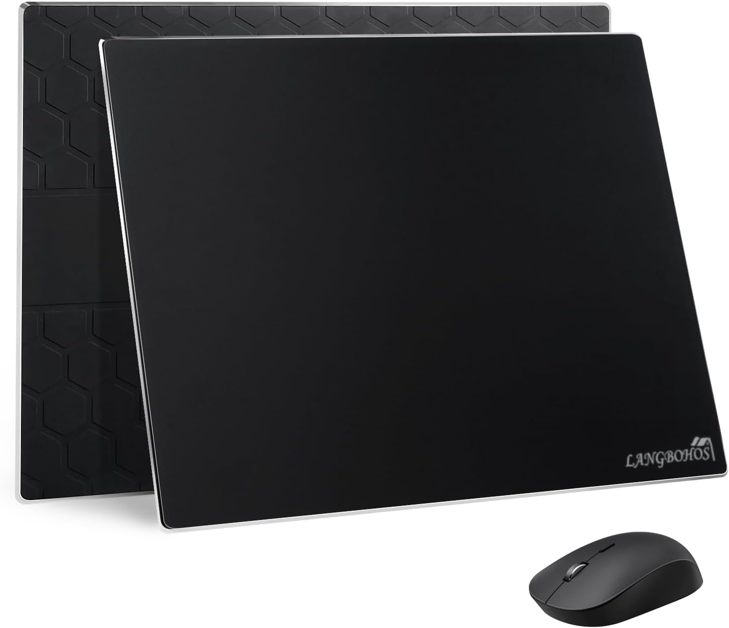 Glass Mouse Pad with Micro Etched Surface for Precision Gaming