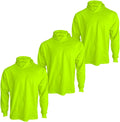 Safety High Visibility Shirts for Men - Sun Protection Cotton