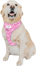 Dog Adjustable Harness - Barbie Malibu XL - Breathable Mesh No Pull