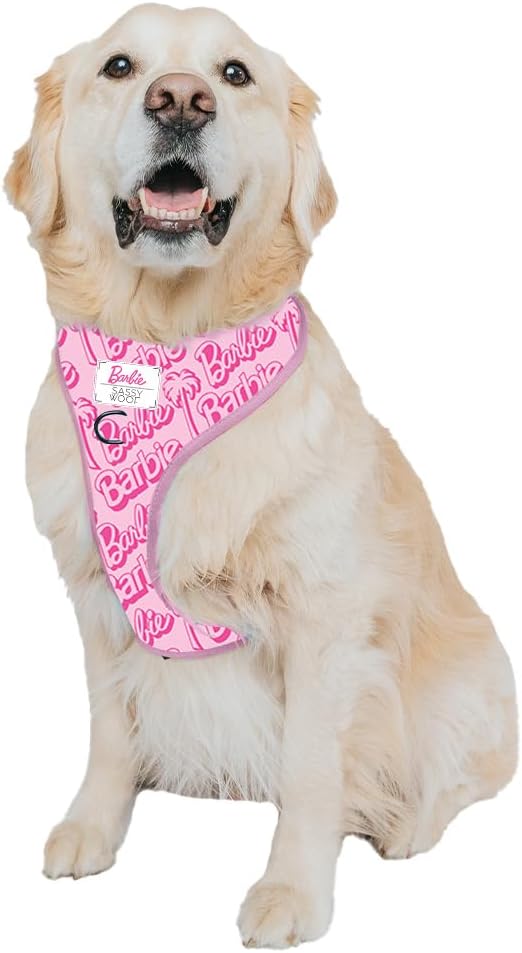 Dog Adjustable Harness - Barbie Malibu - Ideal for XL Dogs