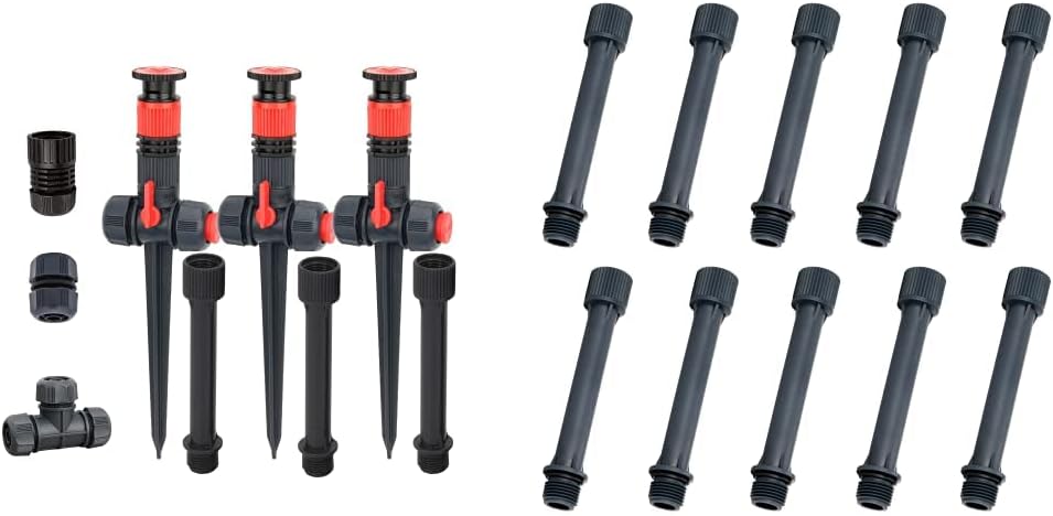 Eden 96093 Multi-Adjustable Garden Sprinkler Set for DIY
