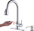 Keer Touchless Faucet with Pull-Down Sprayer - Hands-Free Kitchen