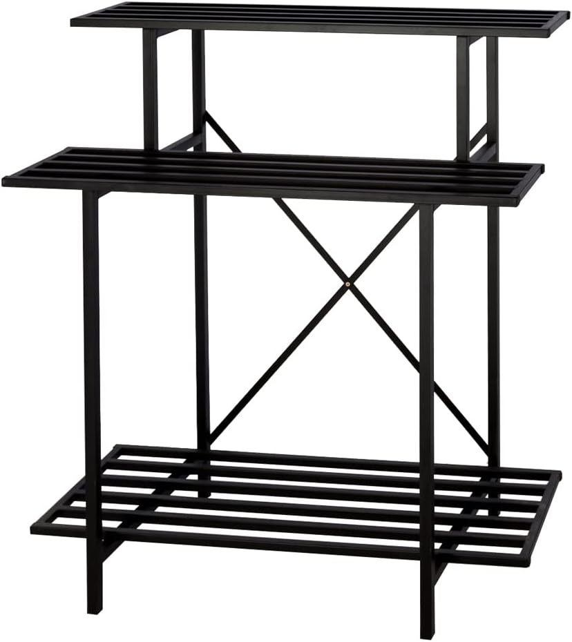 Sturdy 3 Tier Plant Stand for Indoor and Outdoor Use