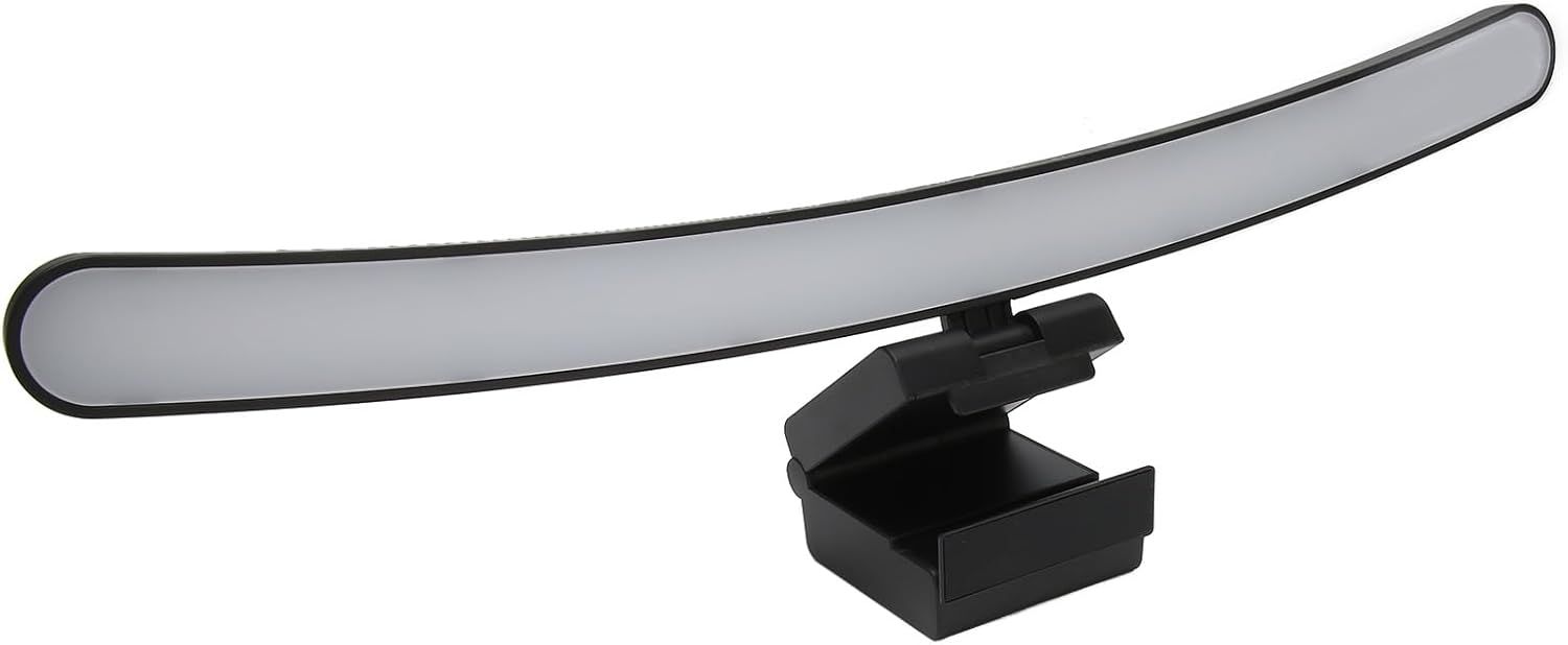 Yunseity Curved Monitor Light Bar - No Glare, Colorful Lighting