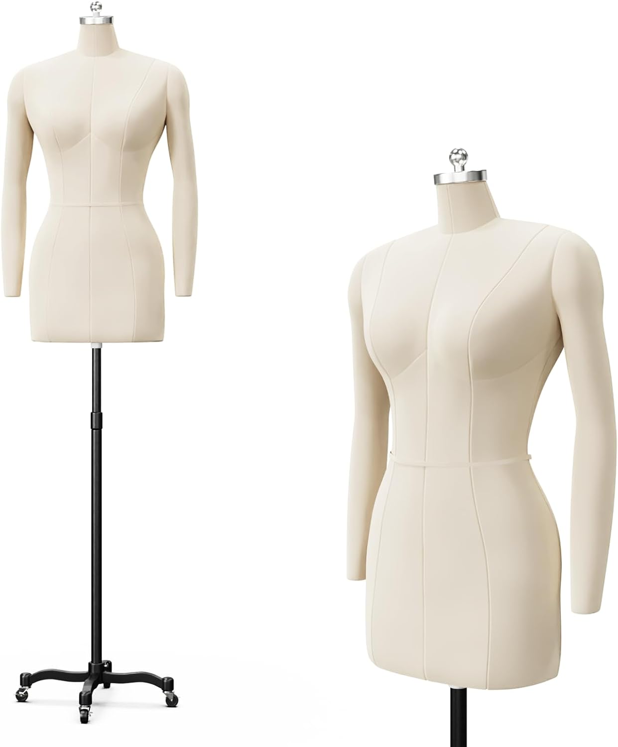 Bonnlo Female Sewing Mannequin Size 14 Adjustable Dress Form