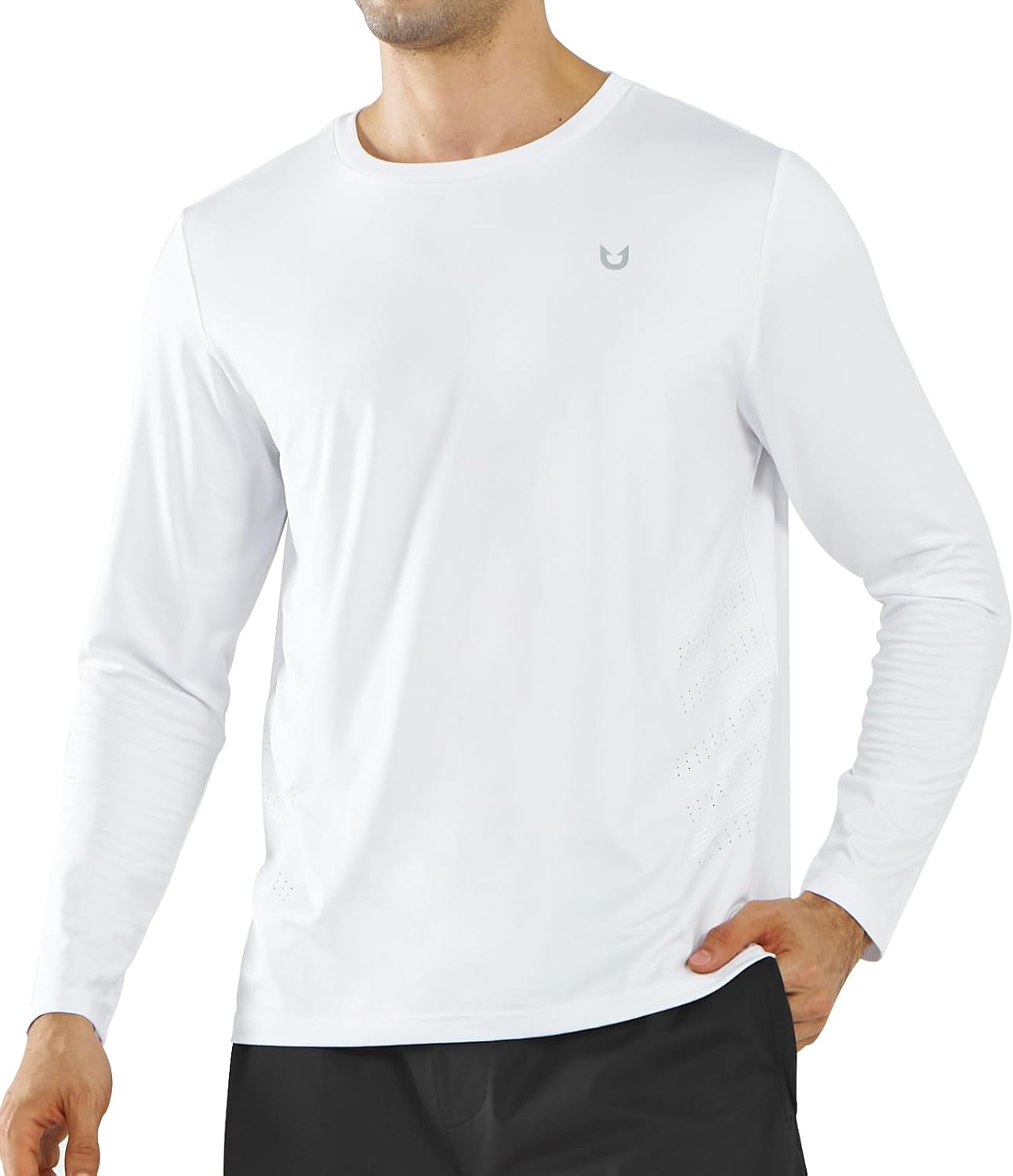 NORTHYARD Men's Sun Protection Quick Dry Gym Tee