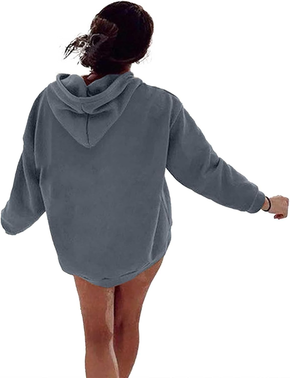 Cozy Oversized Fleece Hoodie for Winter