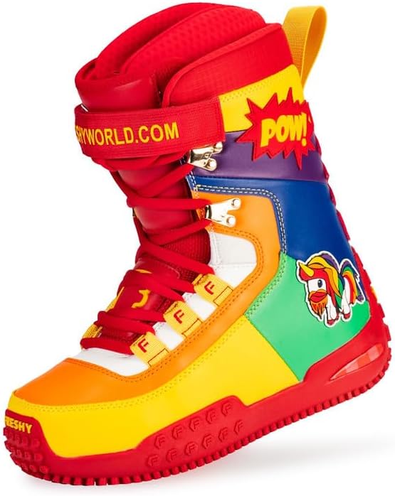 Pow Stomps Waterproof Snowboard Boots - Custom Fit, Medium Flex, Lightweight