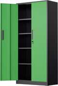 INTERGREAT Metal Storage Cabinet 72in Locking Steel Cabinet - Large