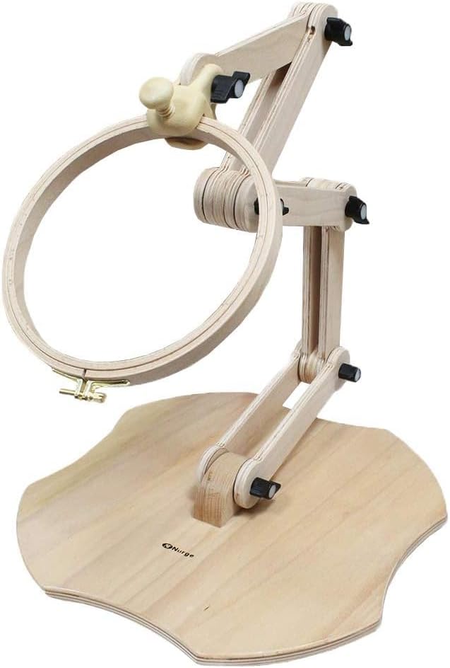 Adjustable Embroidery Floor Stand for Cross Stitching Projects