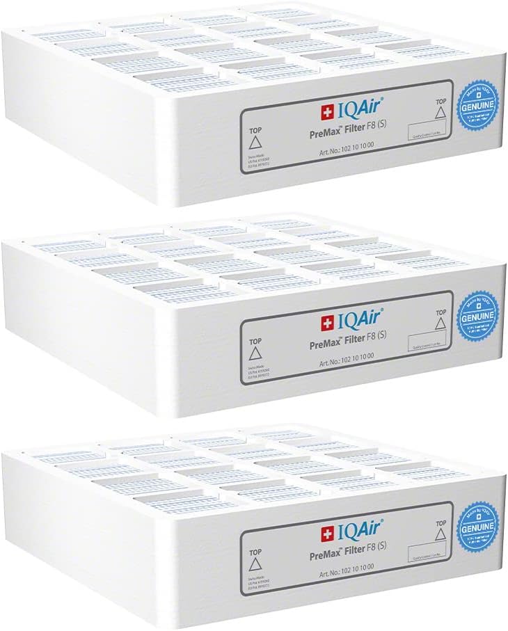 IQAir PreMax Prefilter 3 Pack - Genuine Replacement Filters