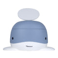 Potty Training Toilet in Whale Design - Comfortable Pigeon Blue