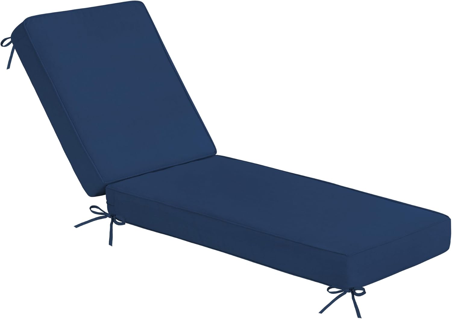 Sundale Outdoor Water-Resistant Chaise Lounge Cushion for Comfort