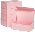 Pink Gift Boxes 12 in x 6 in x 4 in with Magnetic Lid - Simple Elegant