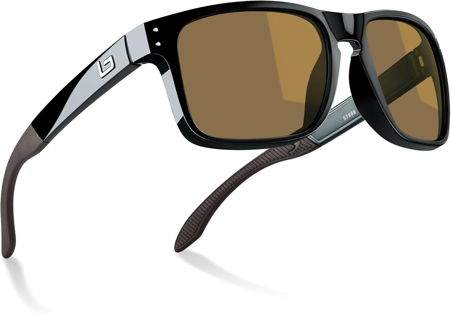 Bnus Classic Sunglasses with Polarized Corning Glass Lenses