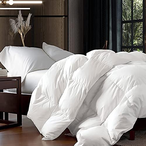 Luxurious King Size Goose Down Fiber Comforter for Ultimate Sleep