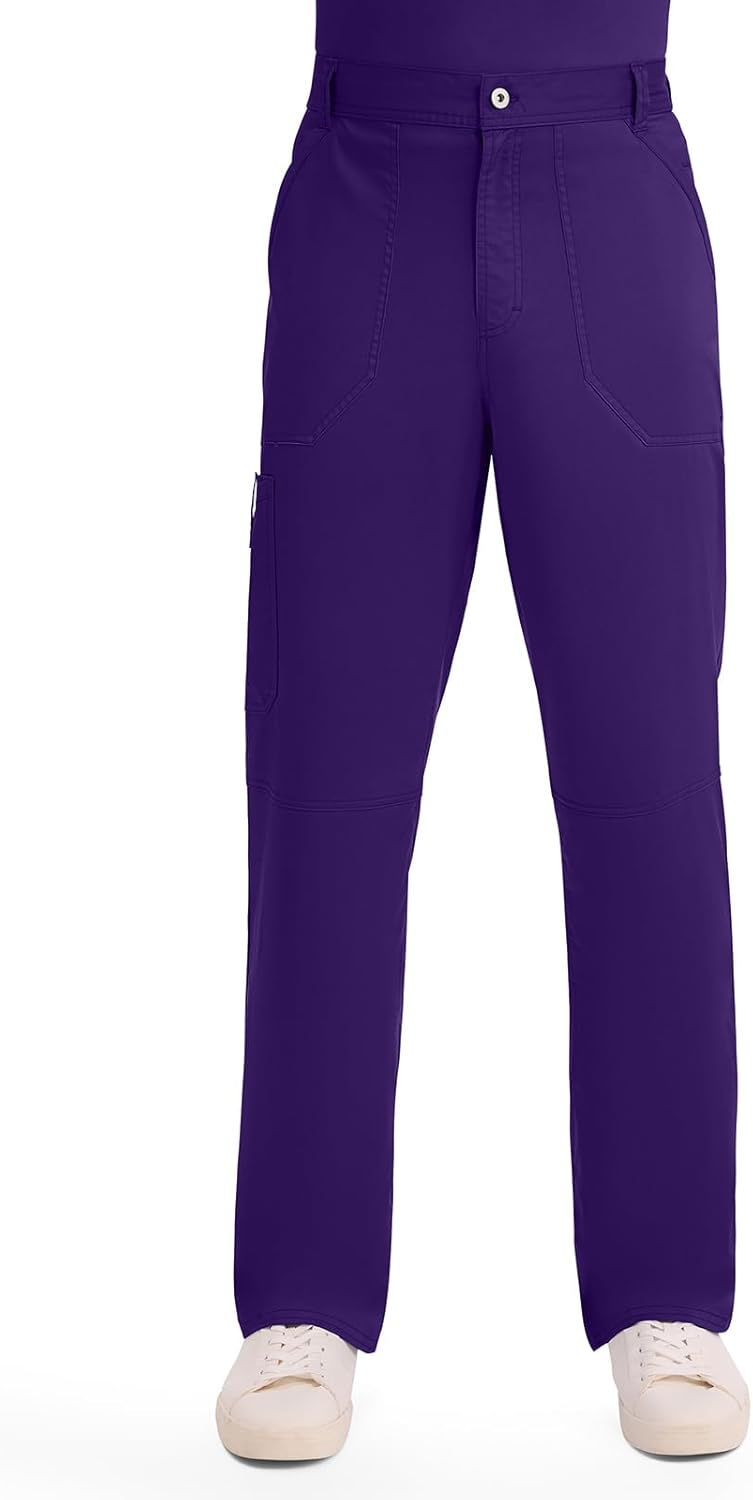 Cherokee Mens Scrub Pants with Cargo Pockets for Comfort