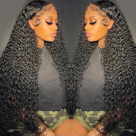 13x6 Deep Wave Lace Front Wigs Human Hair for Effortless Style