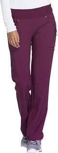 Iflex Scrubs for Women Mid Rise Knit Waistband Scrub Pants