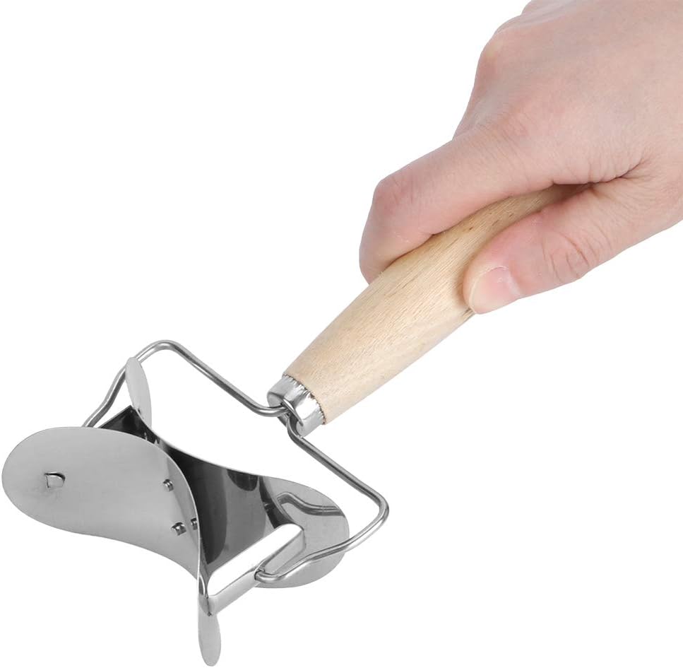 Stainless Steel Dough Cutter - Perfect Pastries!