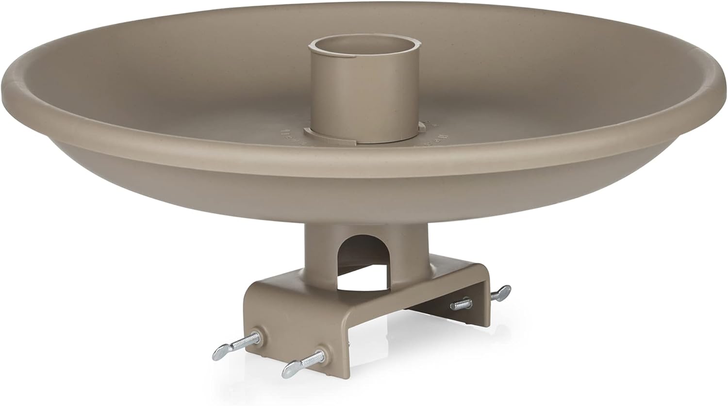 Farm Innovators 150W Heated Birdbath with Deck Mount