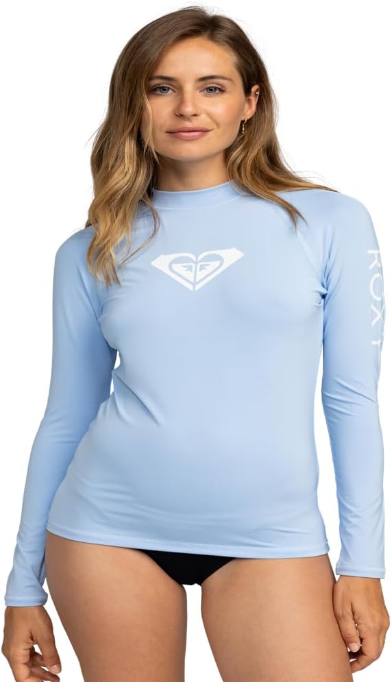 Roxy Womens Fitted Rashguard with UPF 50+ for Active Lifestyles
