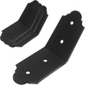 45-Degree Angle Brackets 6in Flush Inside - Heavy Duty Support